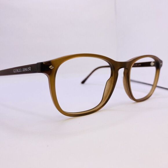 Giorgio Armani Eyeglasses AR 7003 5003 52 [] 18 145 MM Brown Frames Of Life - Picture 7 of 9